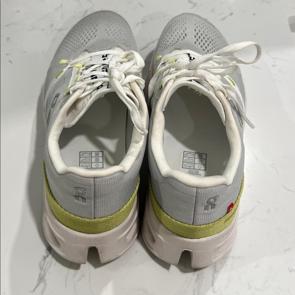 Women's White And Gray On Cloud Eclipse Sneakers - image 3